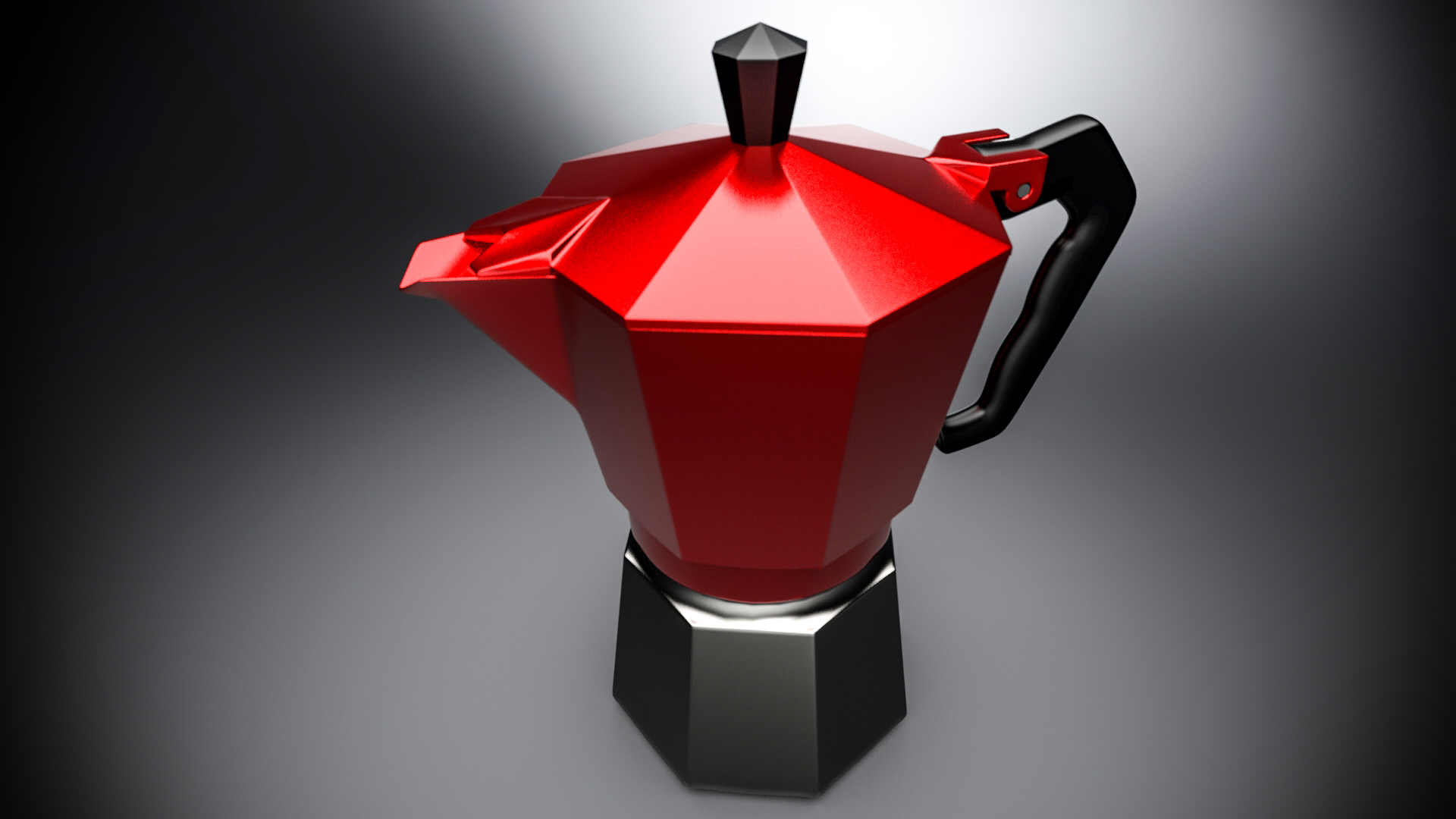 Italian Moka pot coffee machine Bialetti