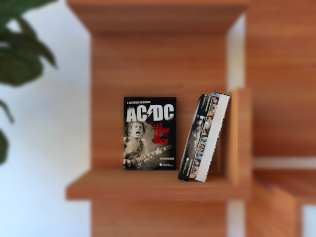 AC DC book in rendering