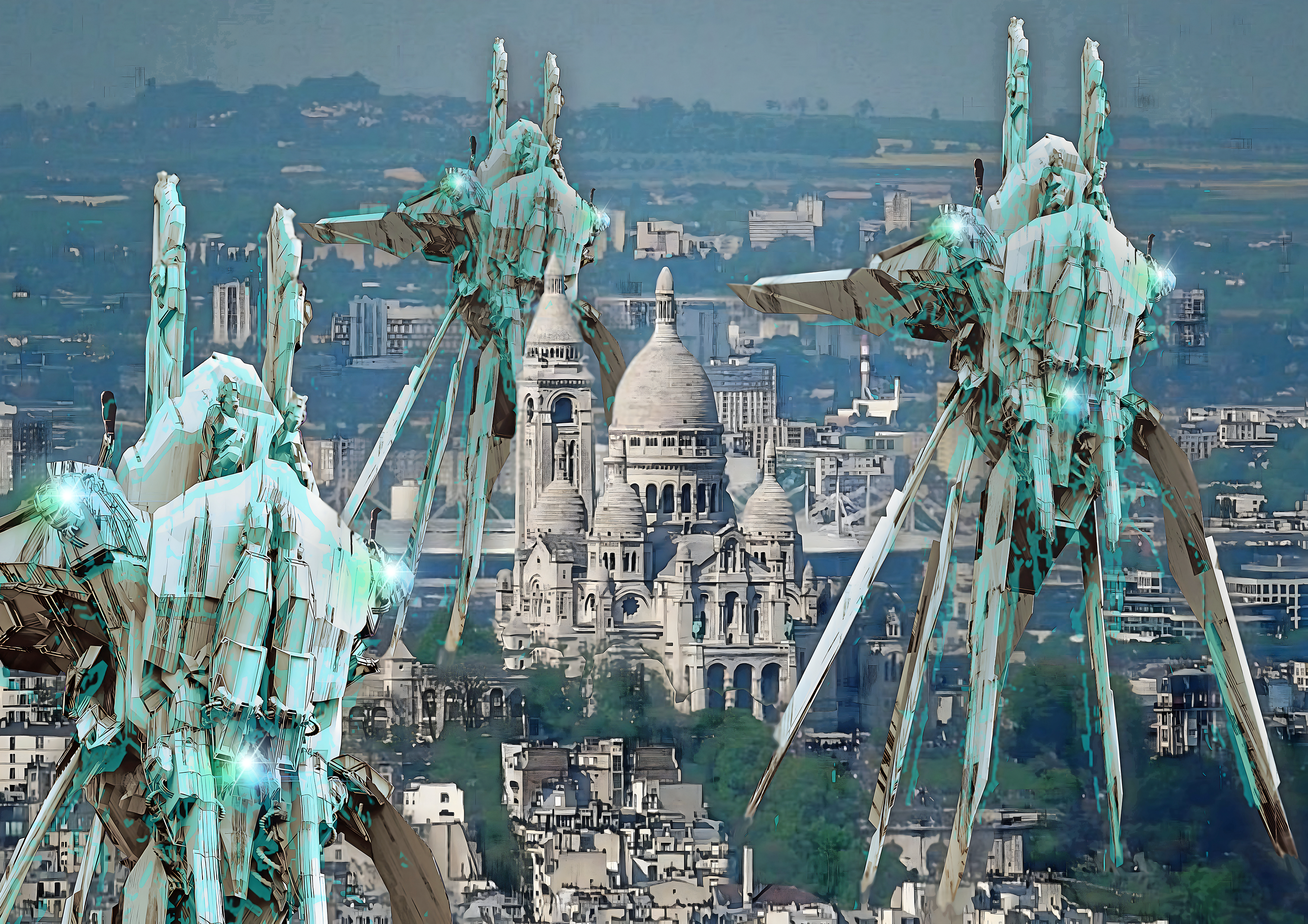 PARIS SACRE COEUR TRIPOD