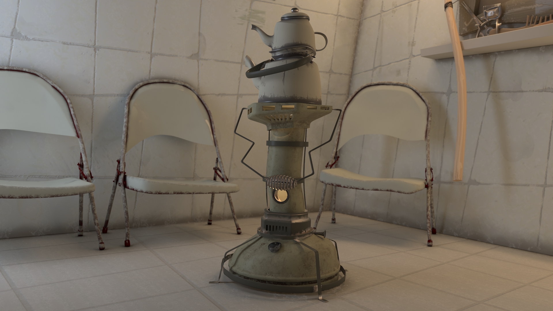 Barber Shop Environment