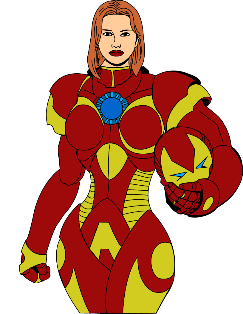 Iron Woman Pepper Pots