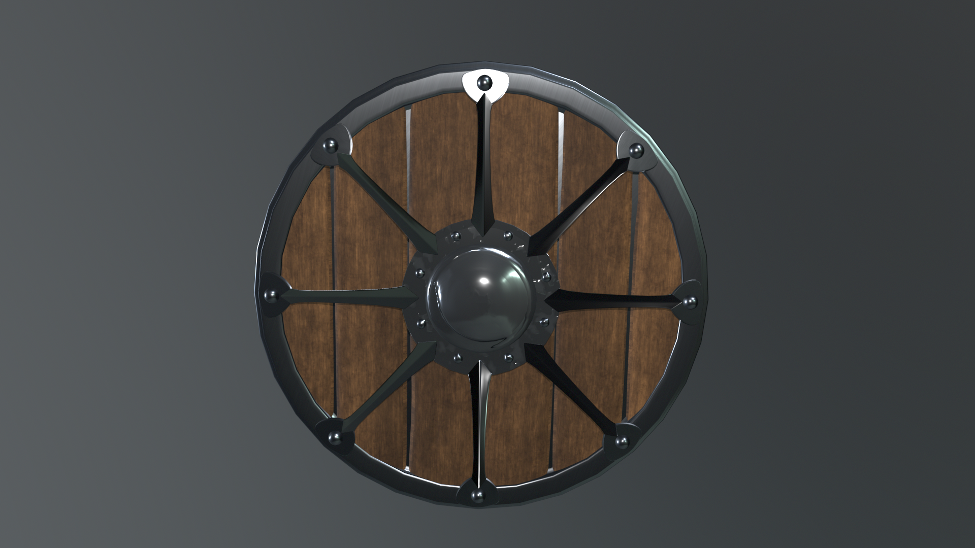 Viking Shield Model