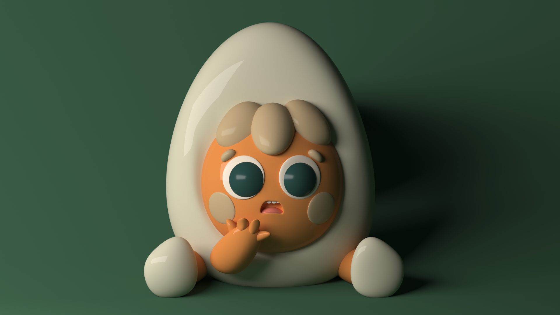 Cartoon egg