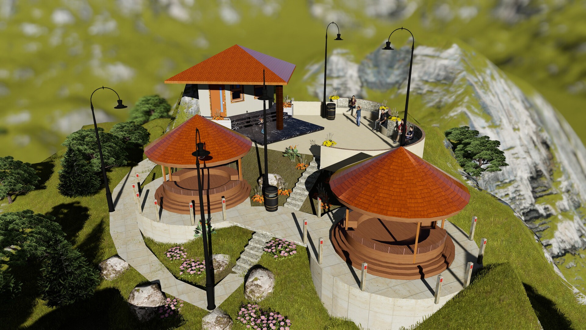 Fire in the Mountain