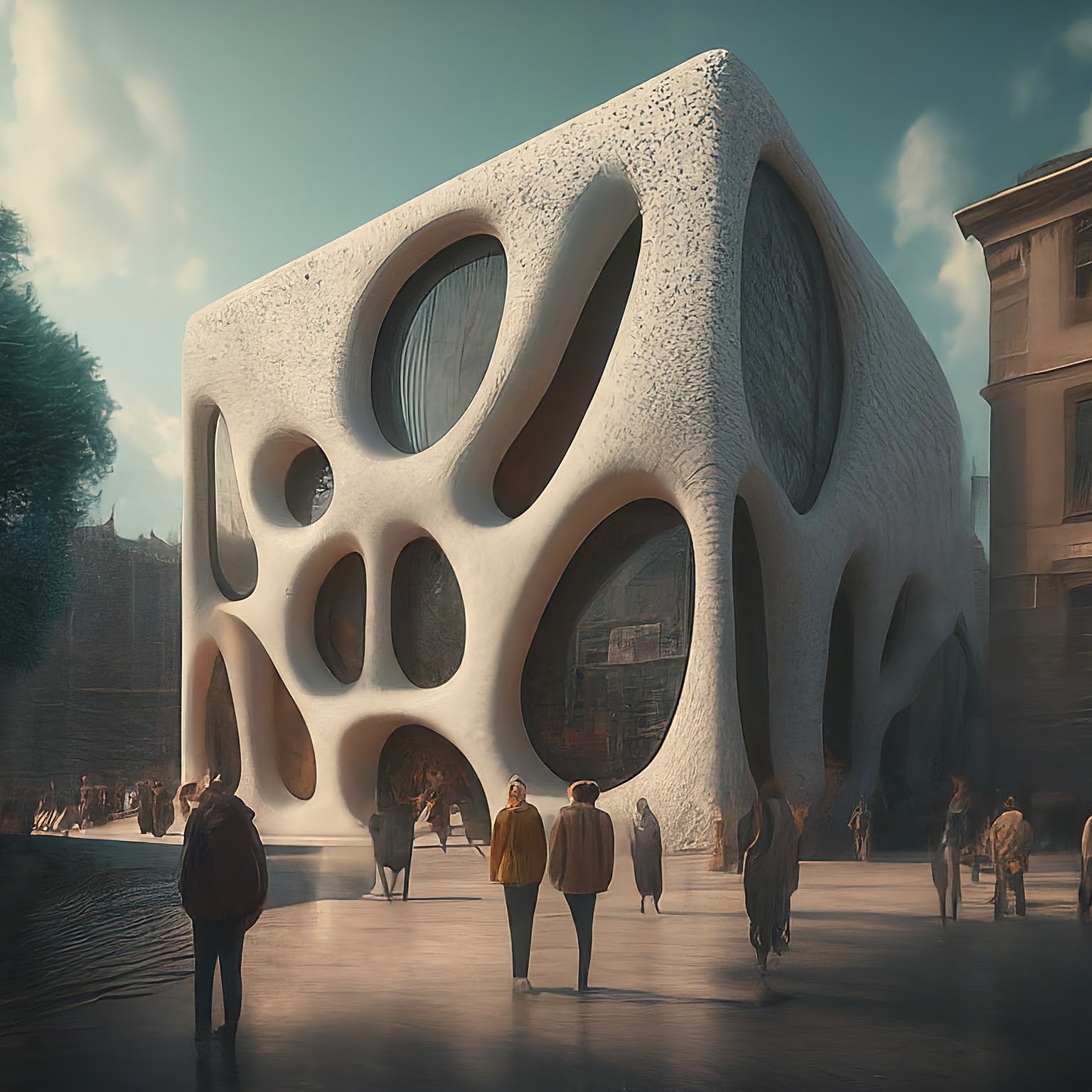 Futuristic Building #2