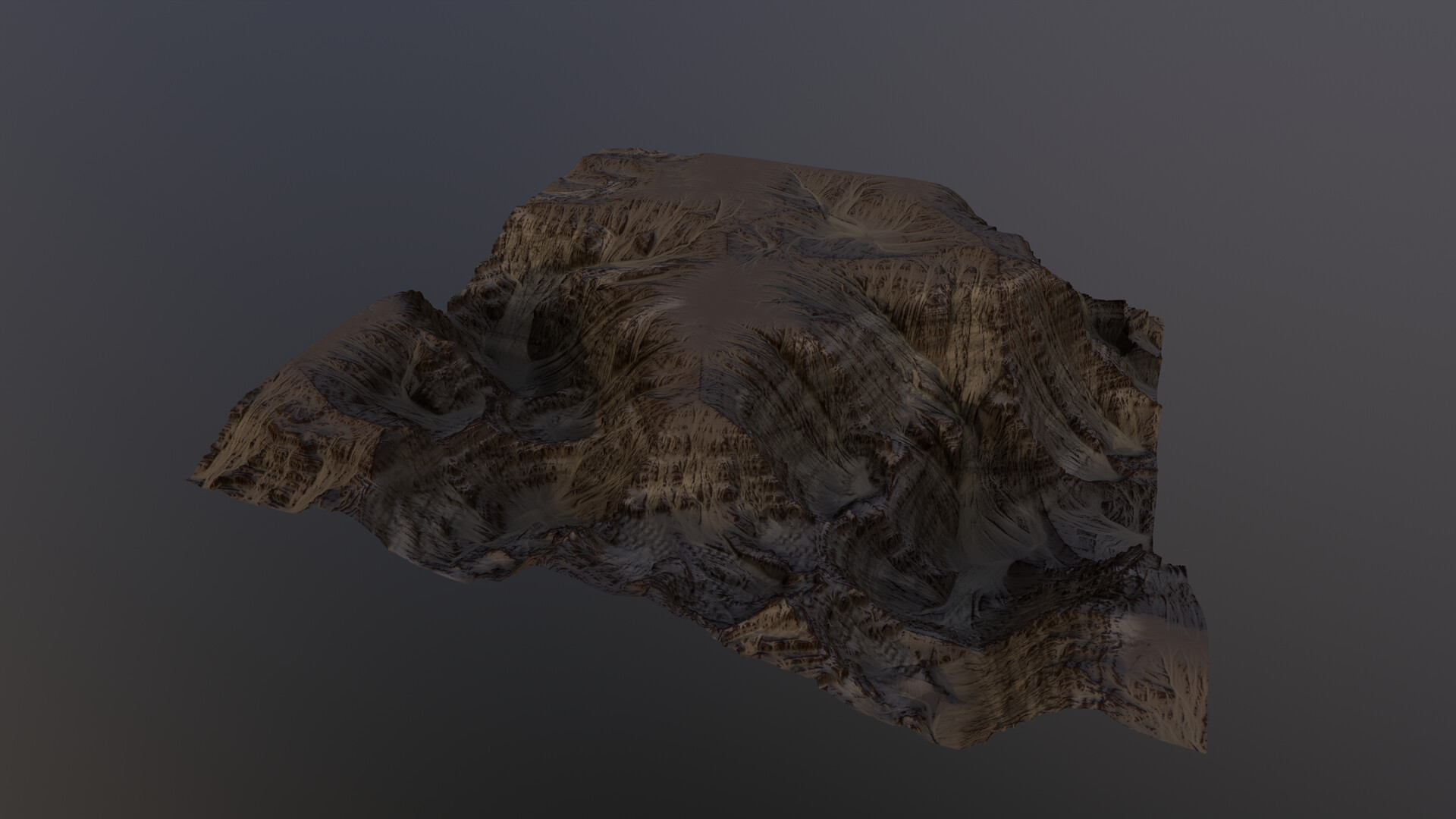 Canyon in the desert