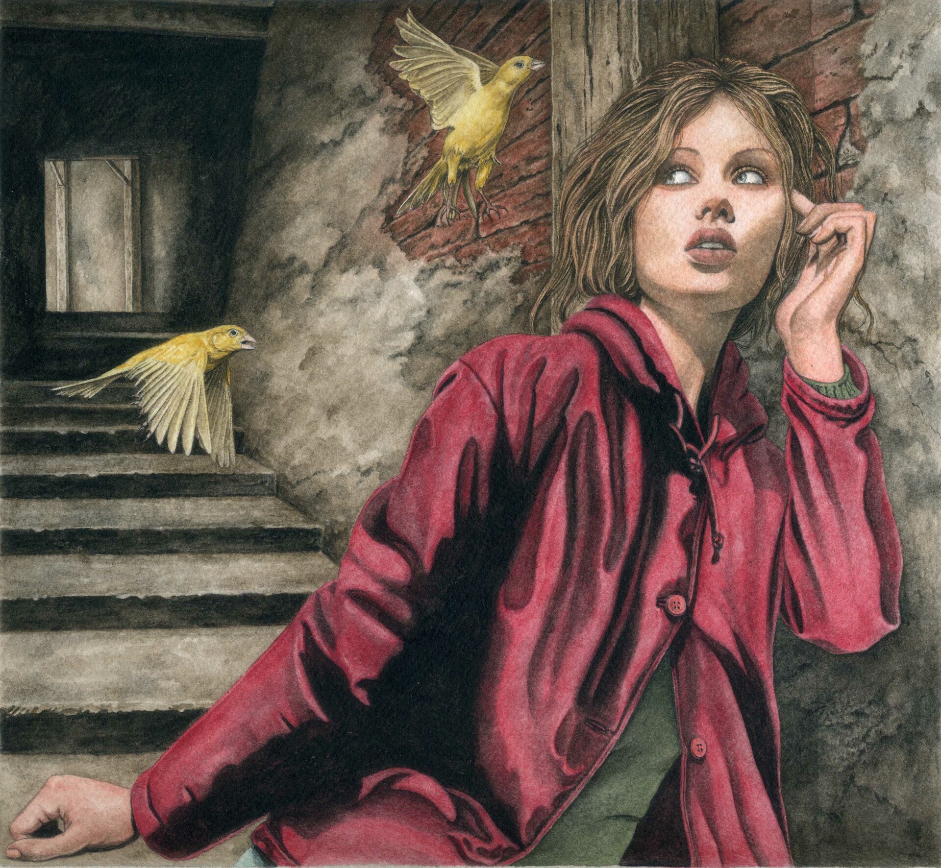 Nancy Drew Book Cover Illustration in Finland