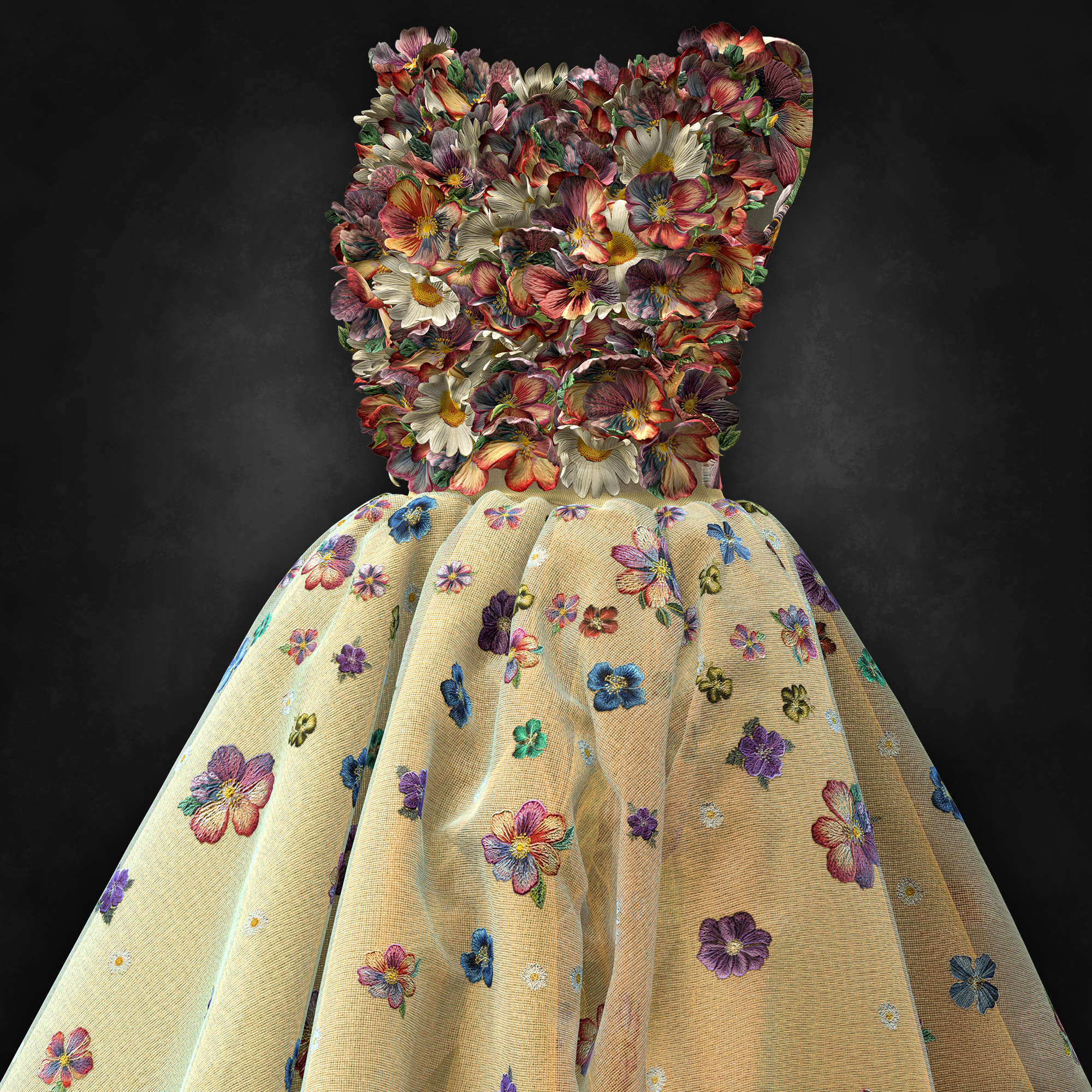 Fairytale Bloom Gown