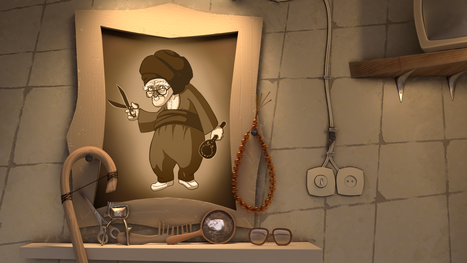 Barber Shop Environment