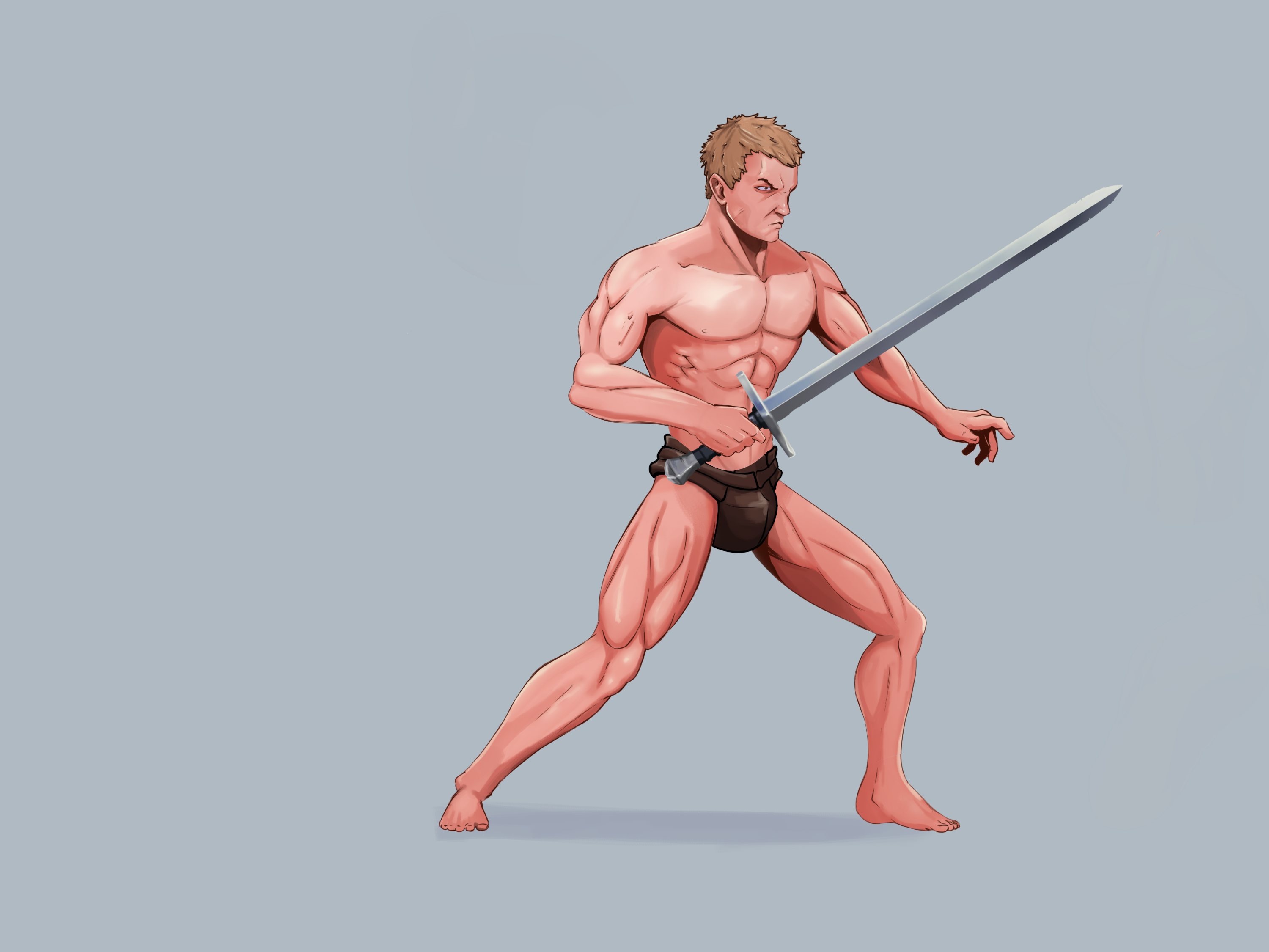 Man with sword