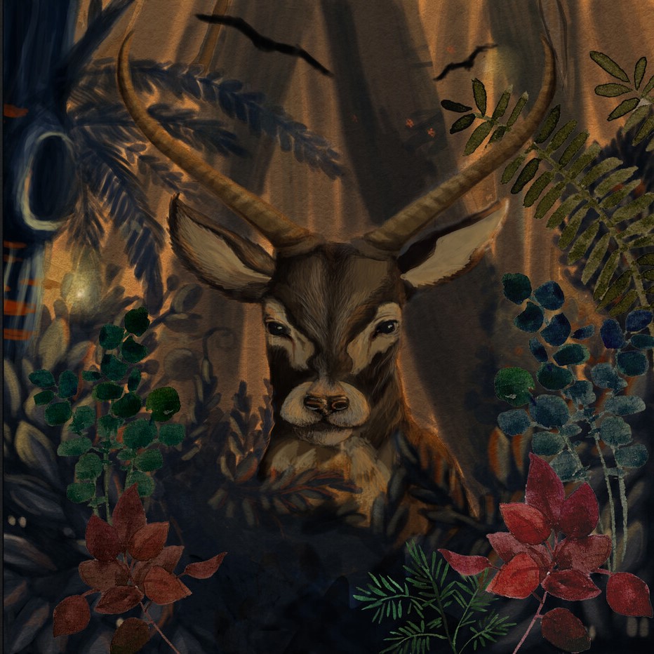 Deer - Art by Brenda Klein