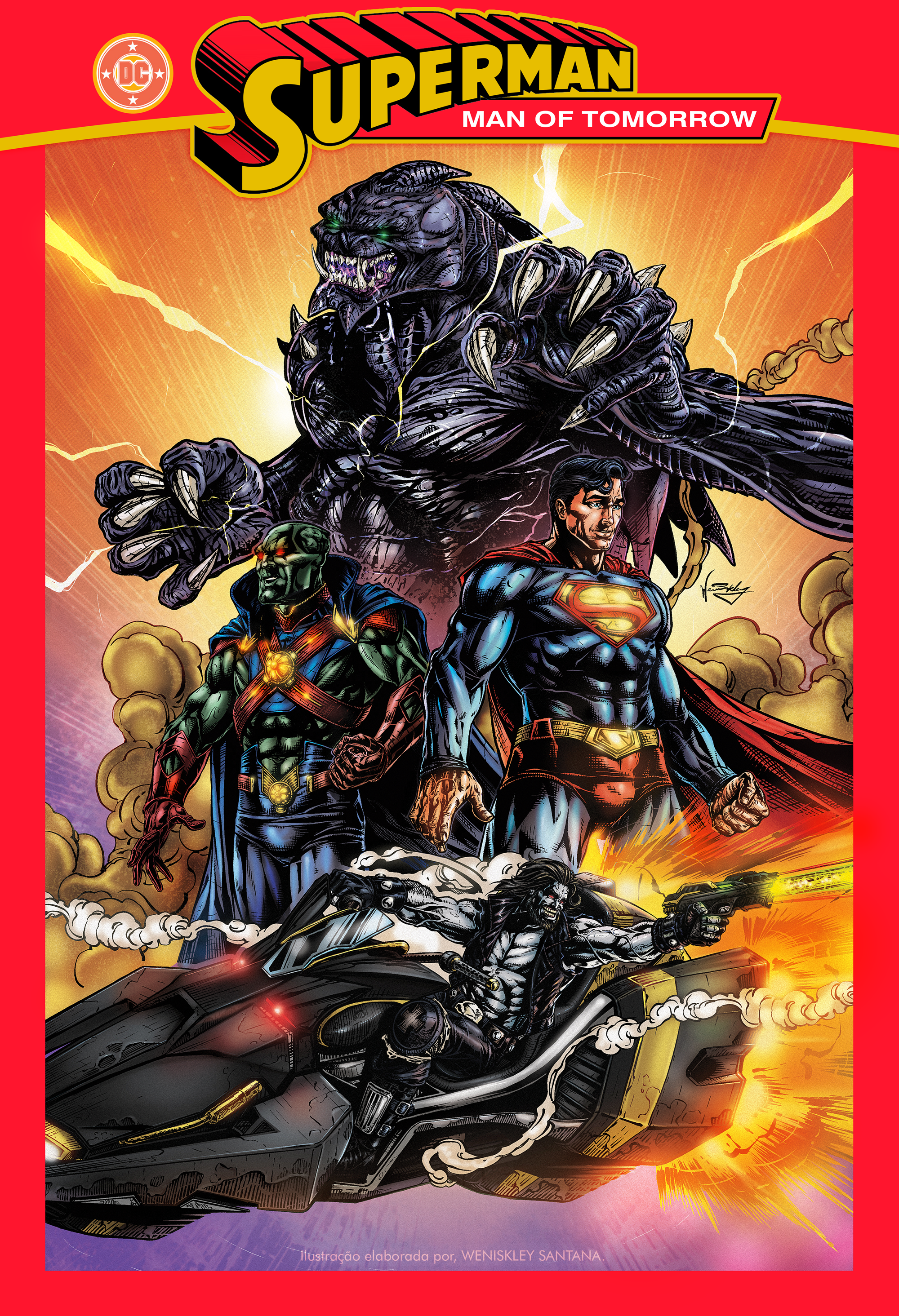 SUPERMAN-man of tomorrow- by style weniskley santana