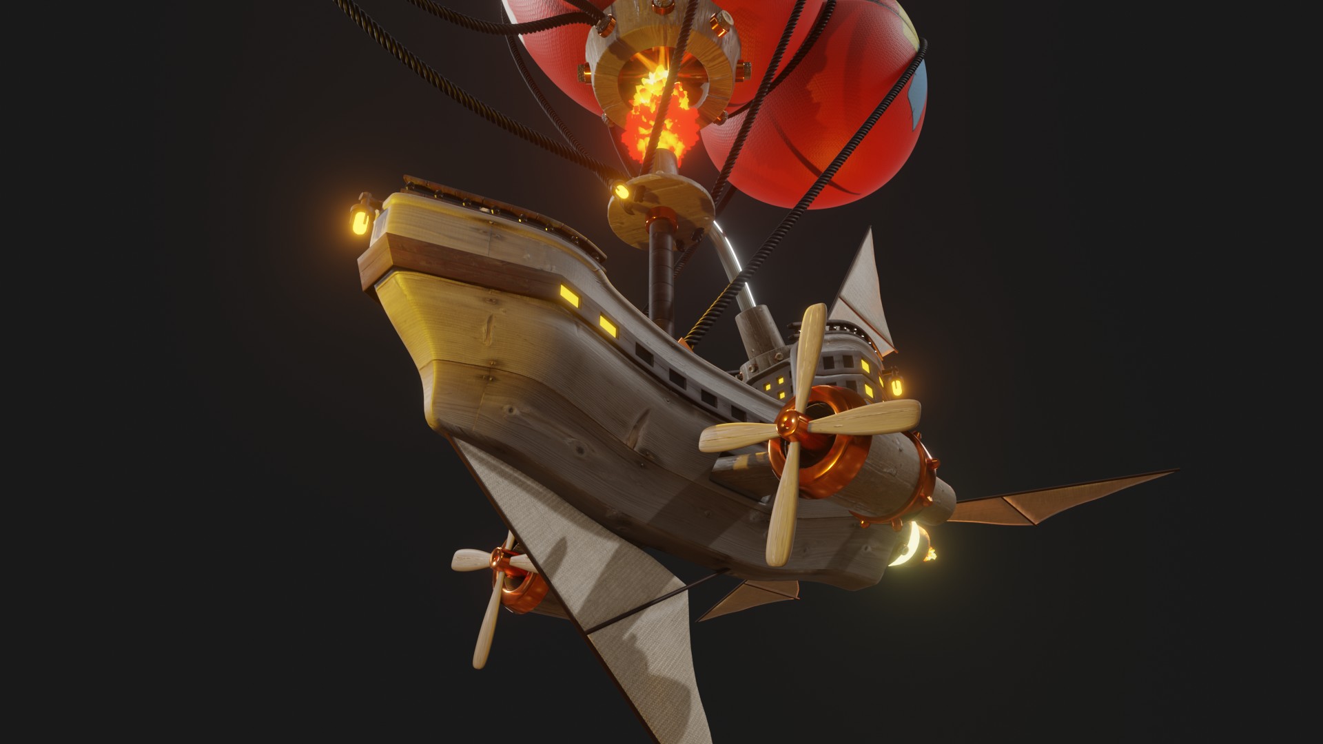 Pirate Airship