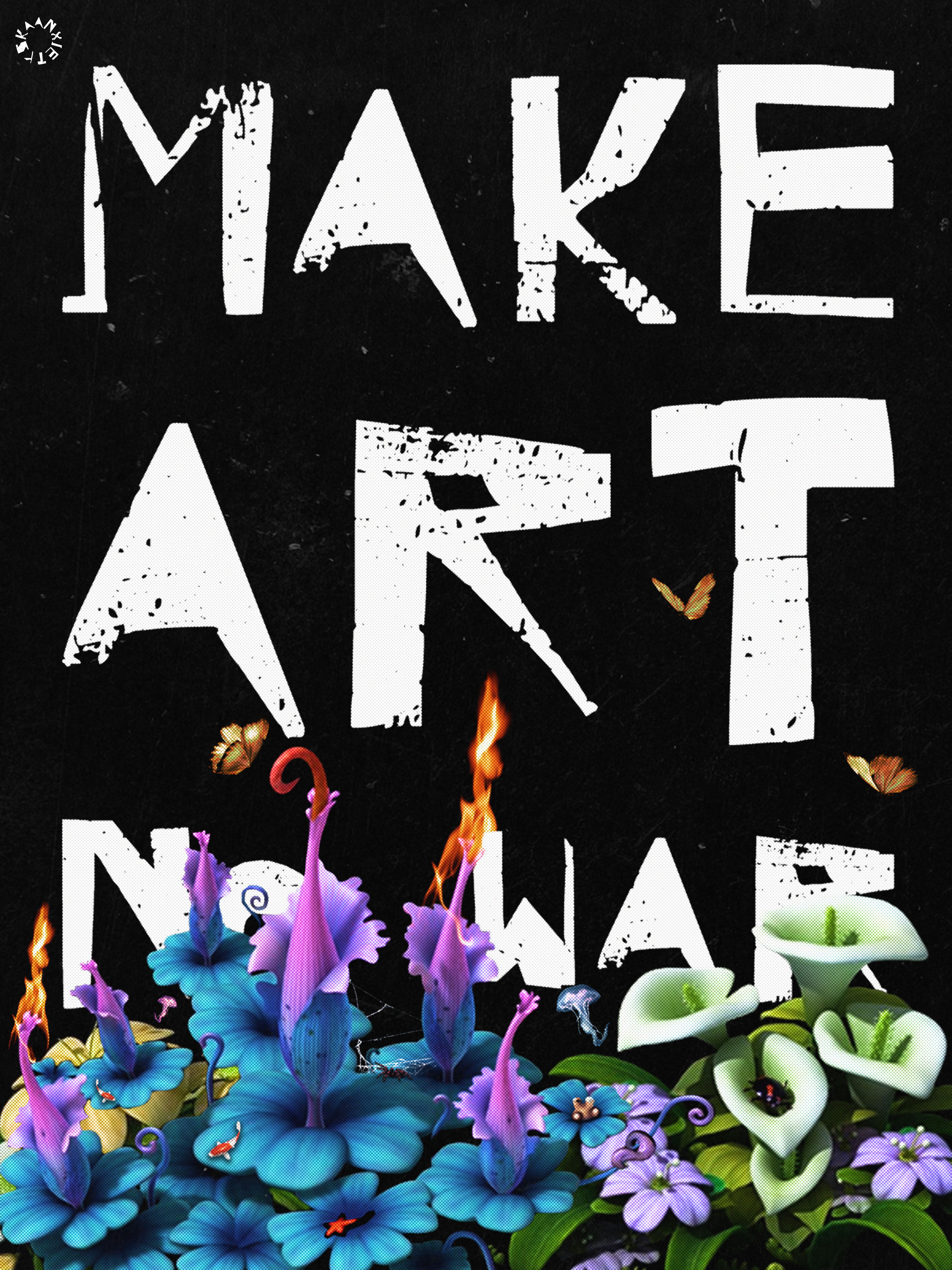 MAKE ART NO WAR