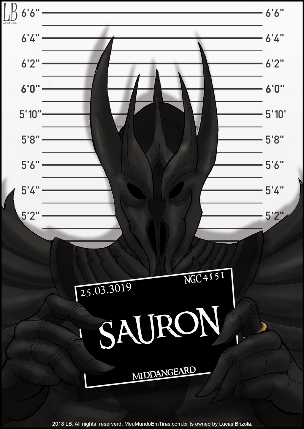 Sauron Mugshot