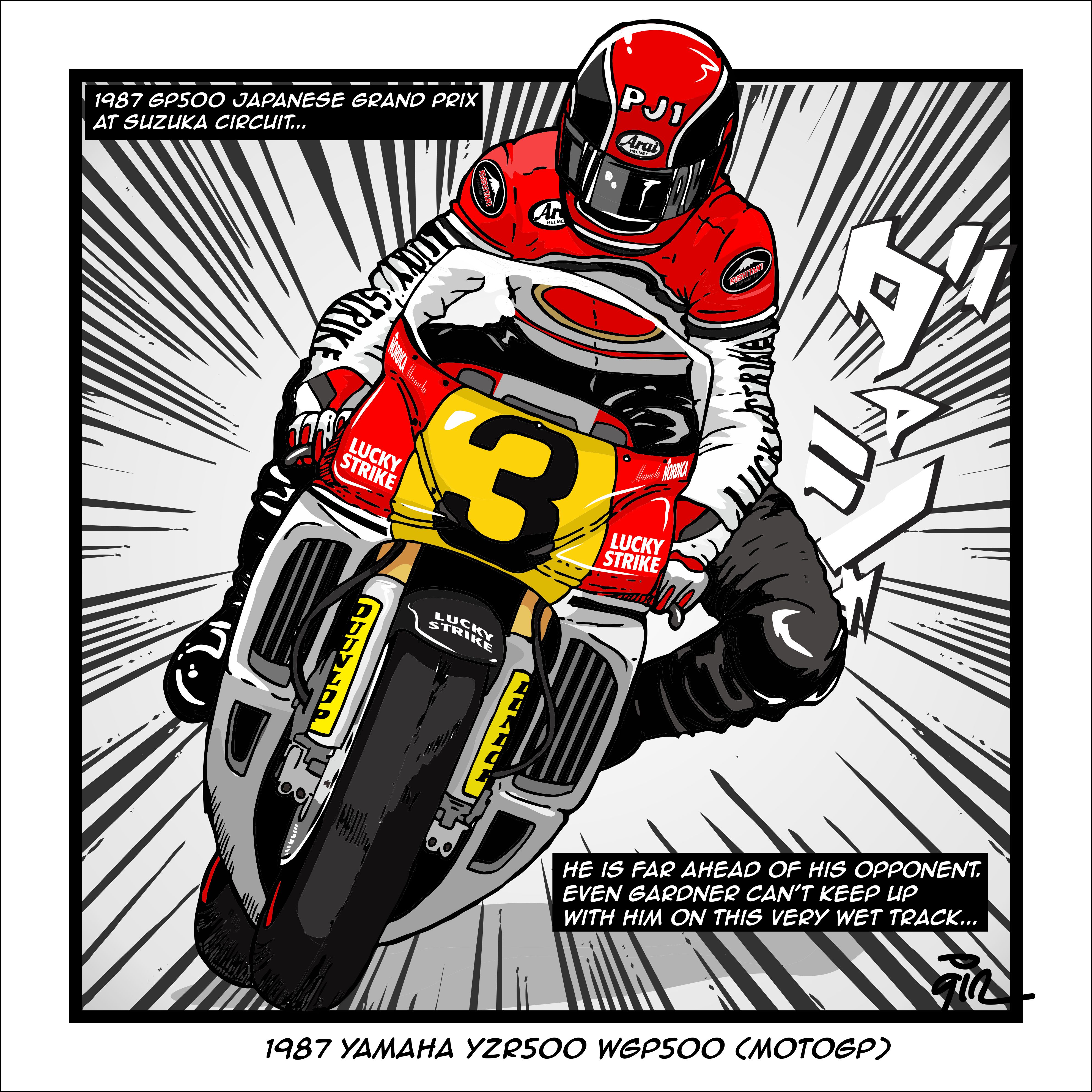 Motorcycle Grand Prix Racer