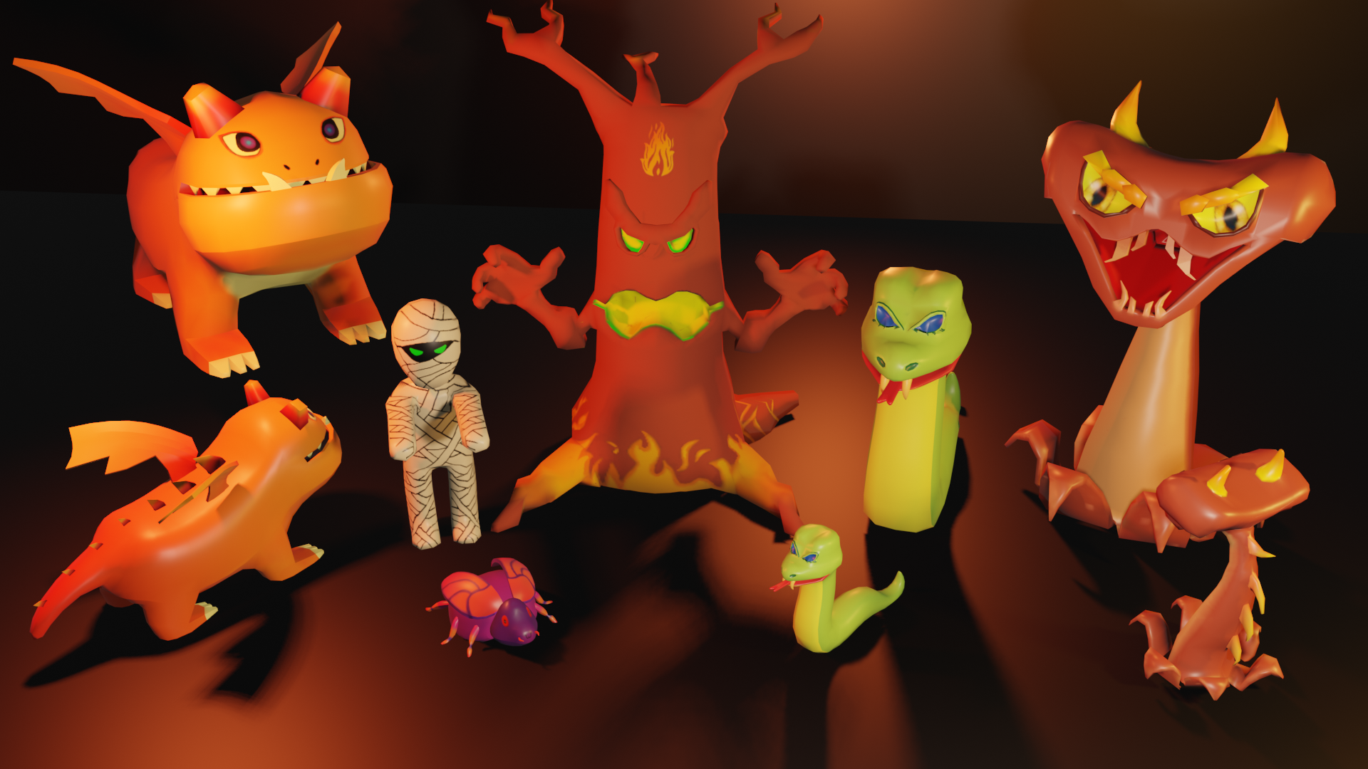 Spooky Halloween Beasts