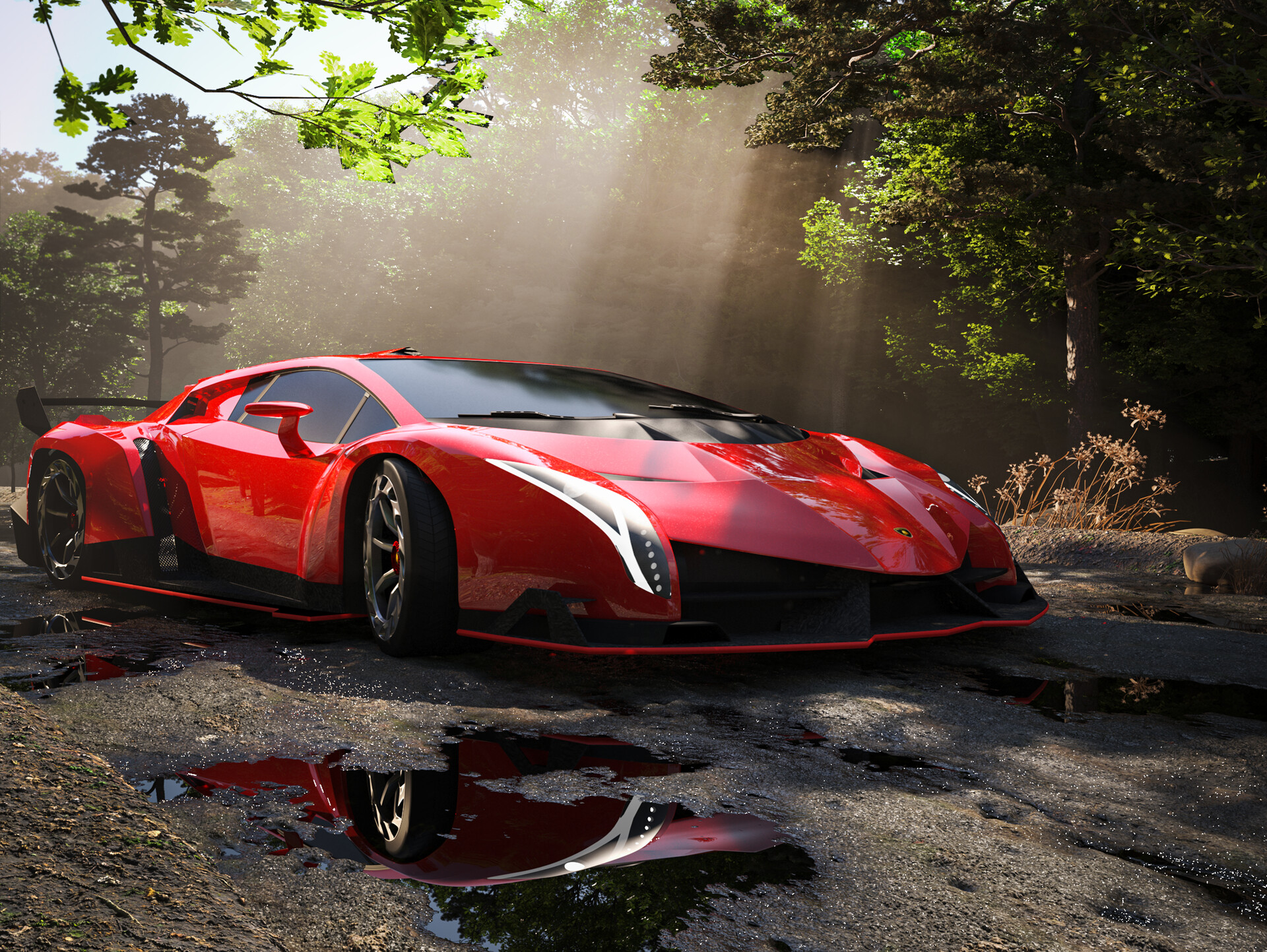 Wild Luxury: Lamborghini's Jungle Odyssey