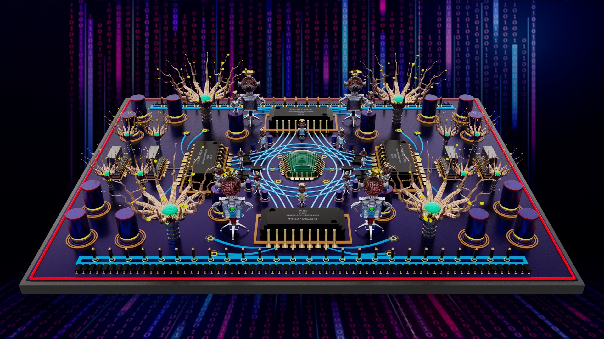 A Piece Of Futuristic World