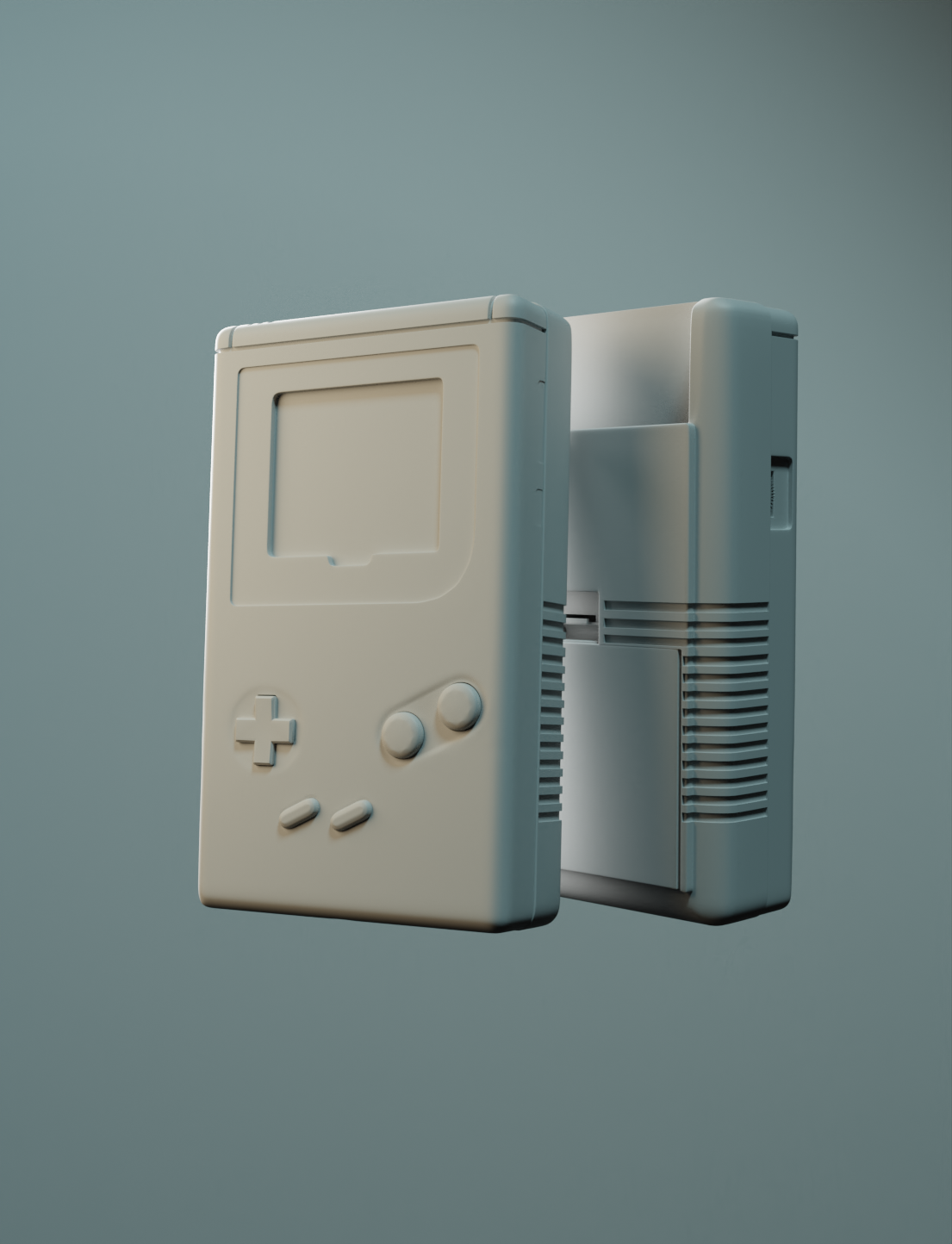 Classic Gameboy – Prop Modeling Practice