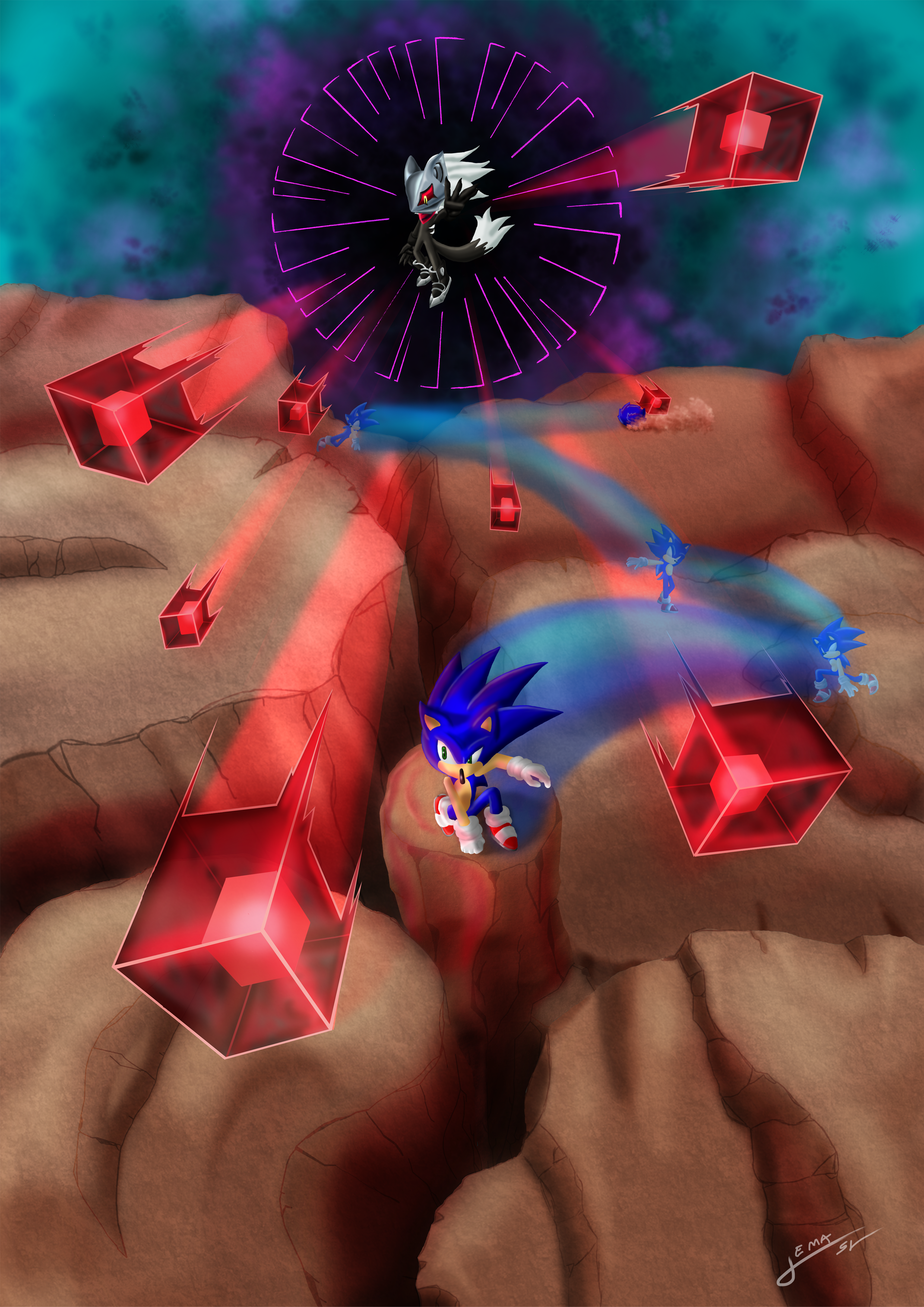 Sonic vs Infinite