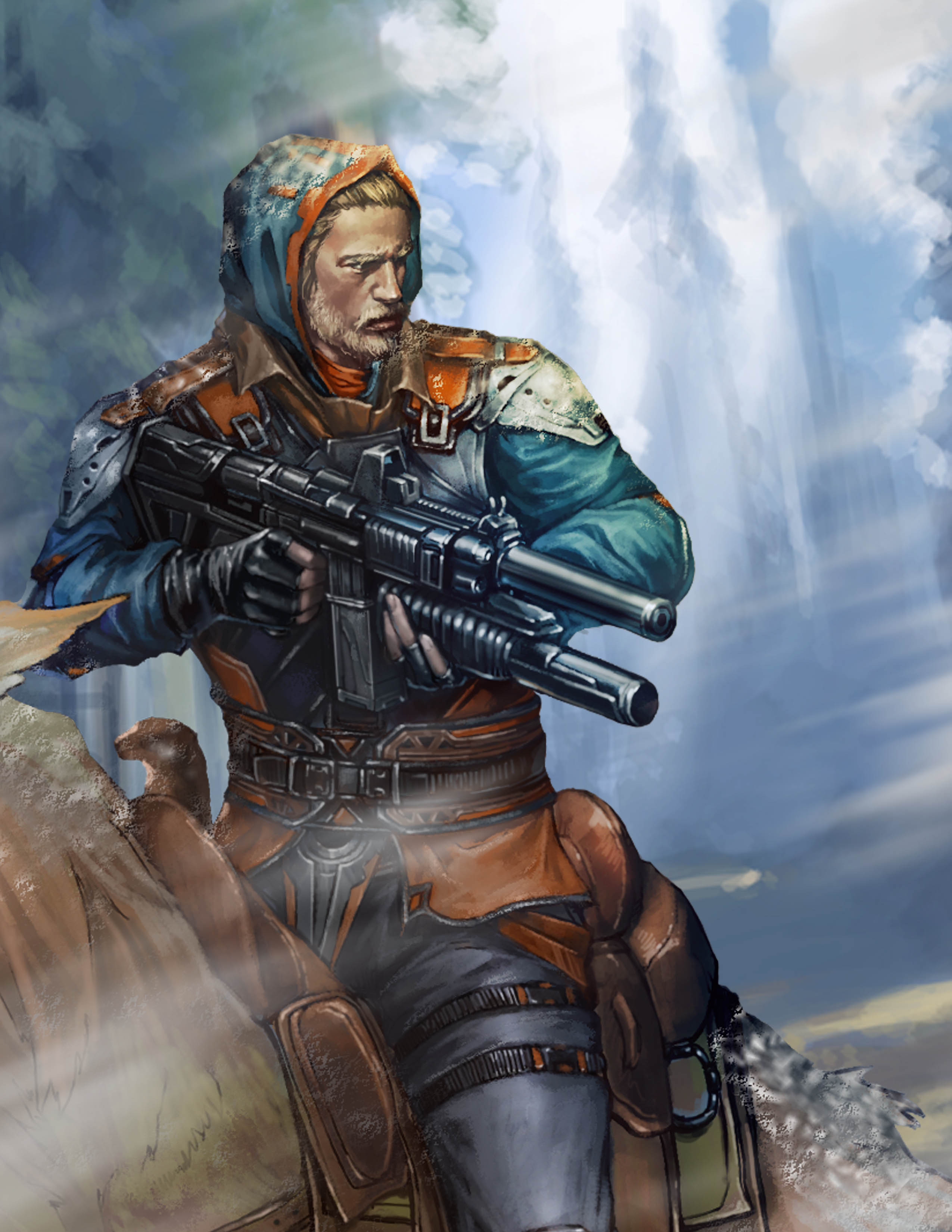 (1/1) Monster Hunter in winter _ NFT