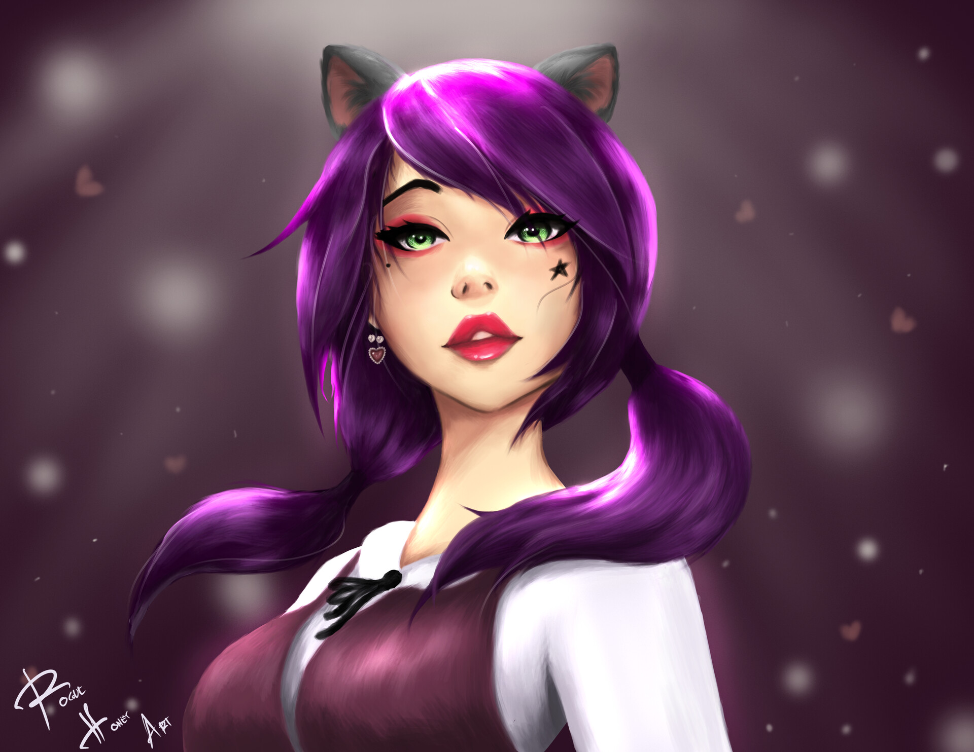 A look of Inquisitiveness of Nyarin