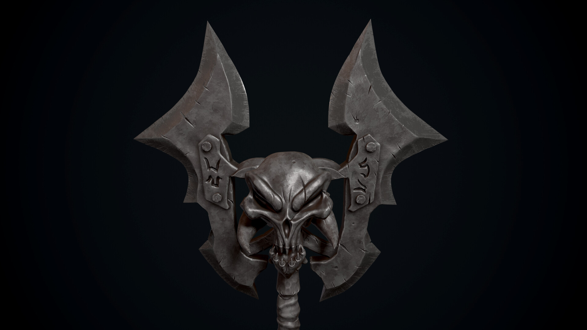 Skull Axe