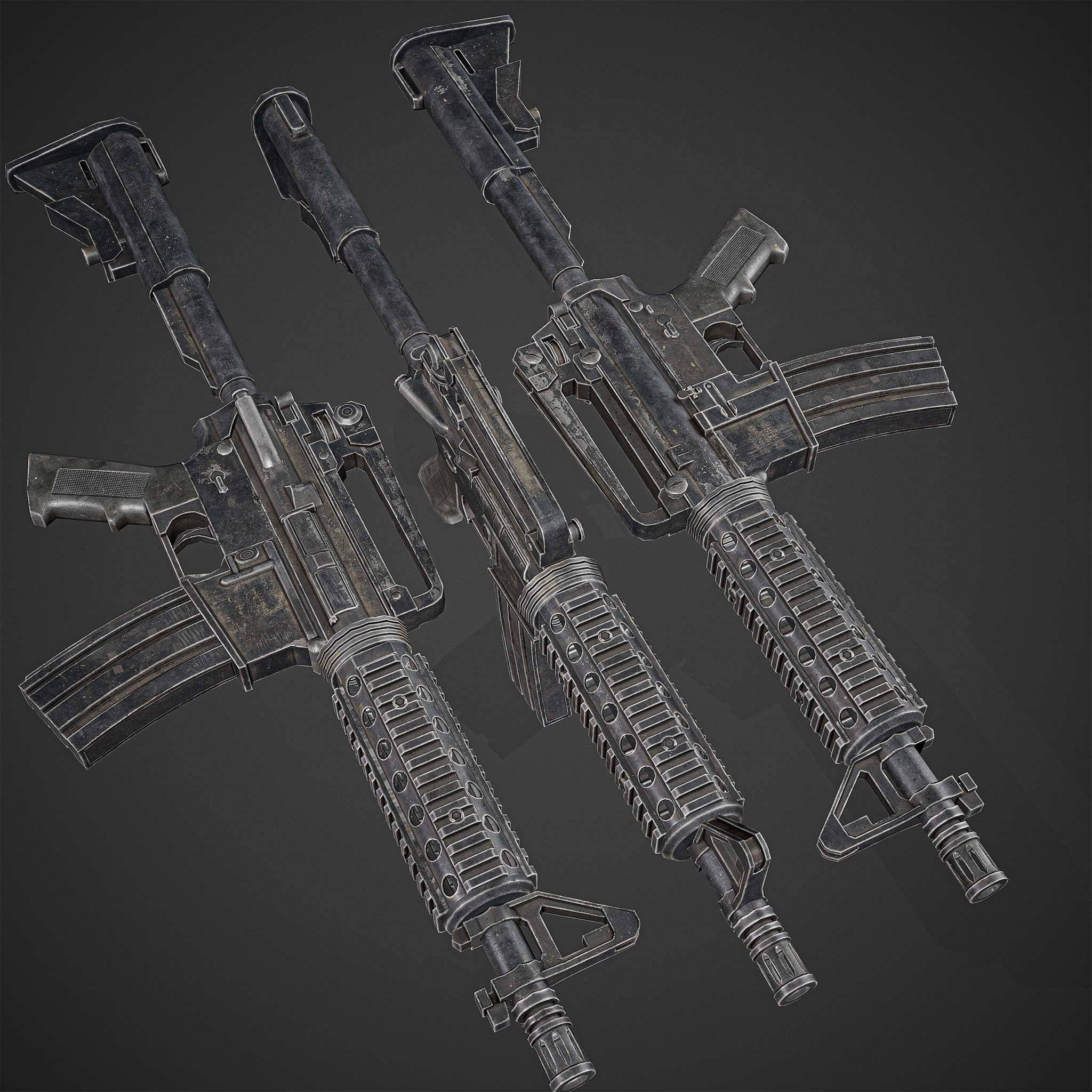 The M4A1 carbine CQBR Rifle