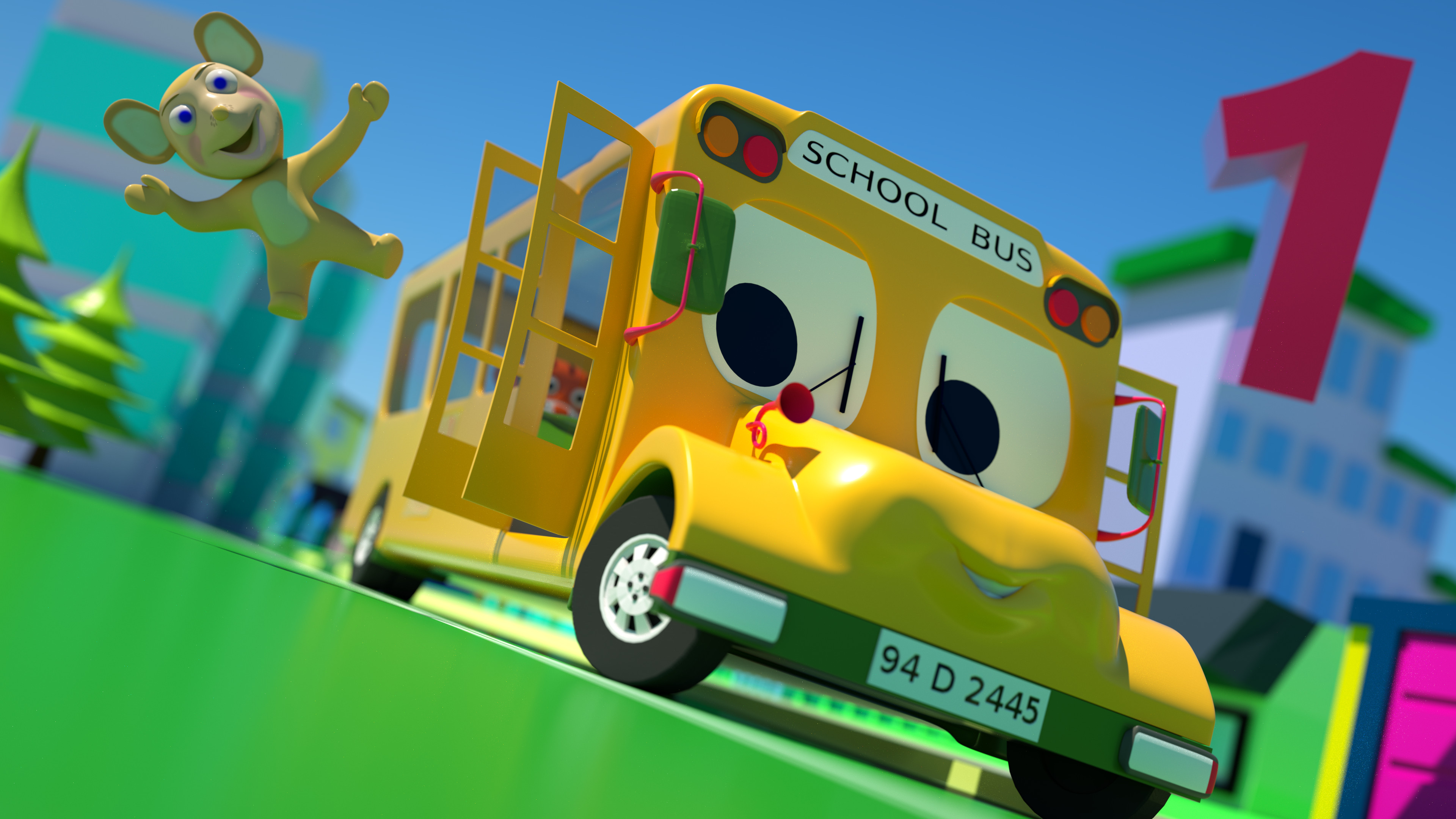 The Wheels On The Bus 1