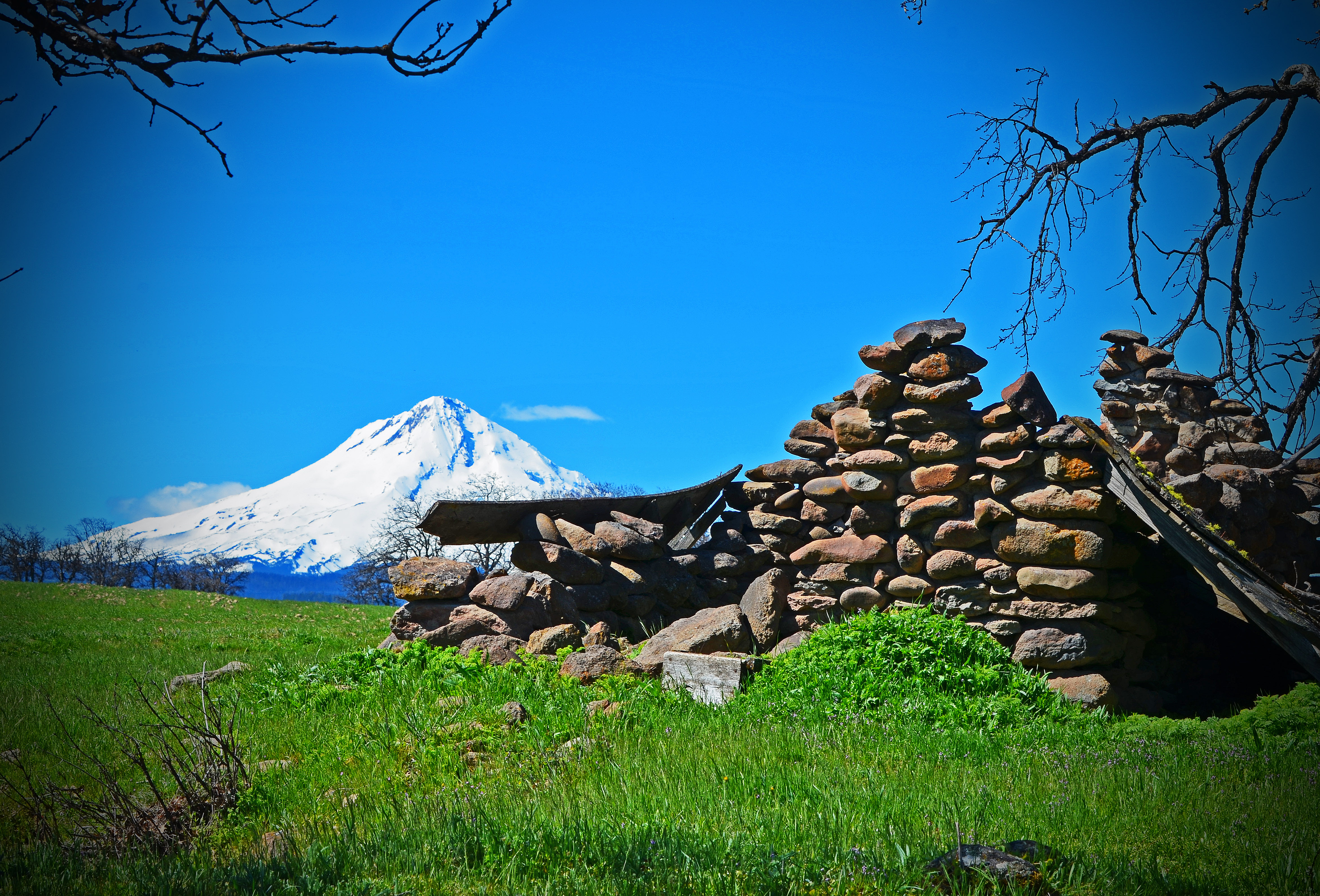 Mt Hood A Stone Structure