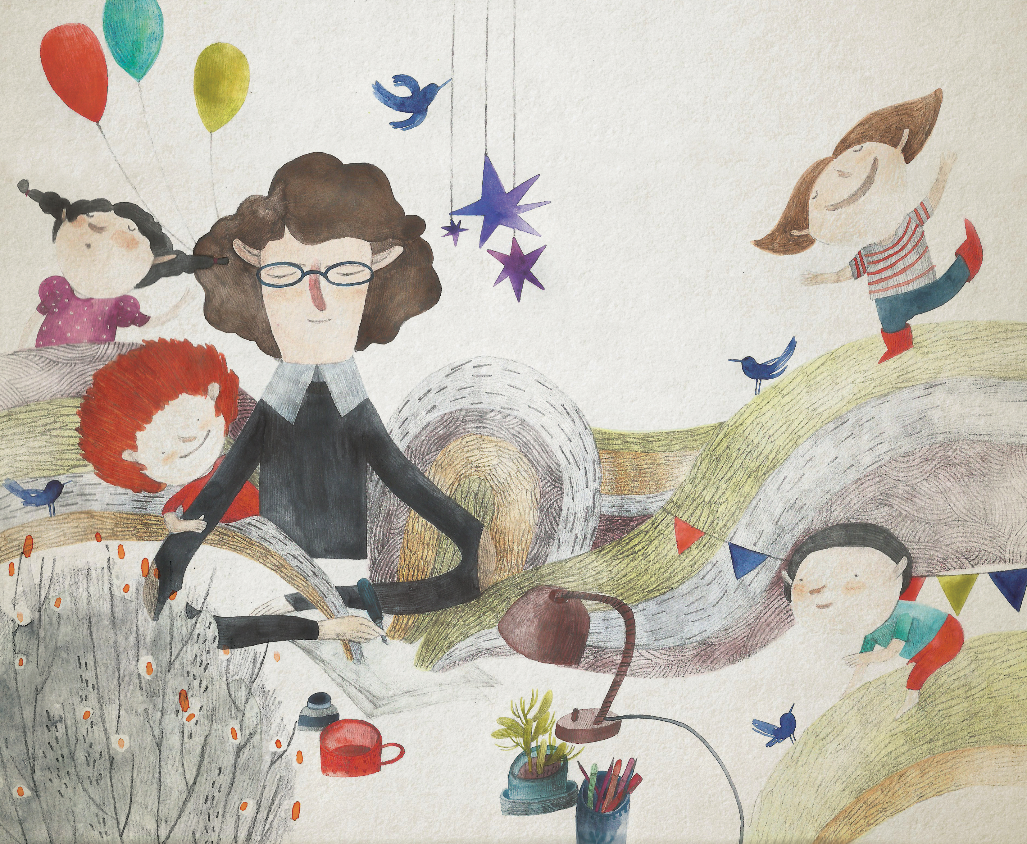 Imaginations of a writer