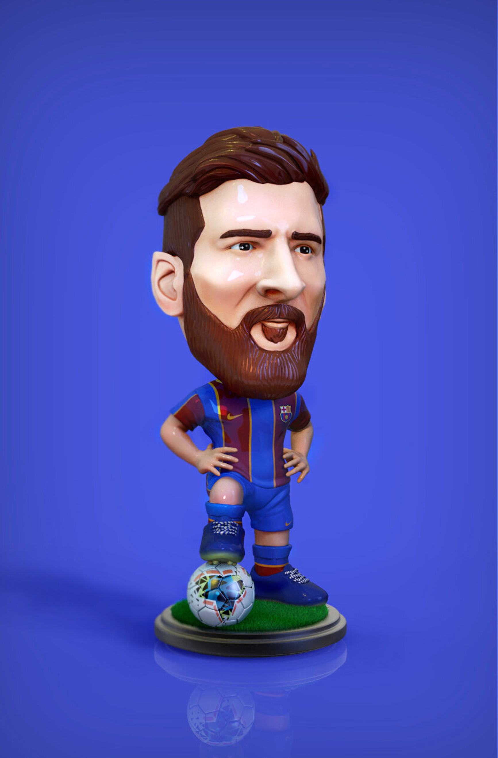 Messi Chibi Barcelona