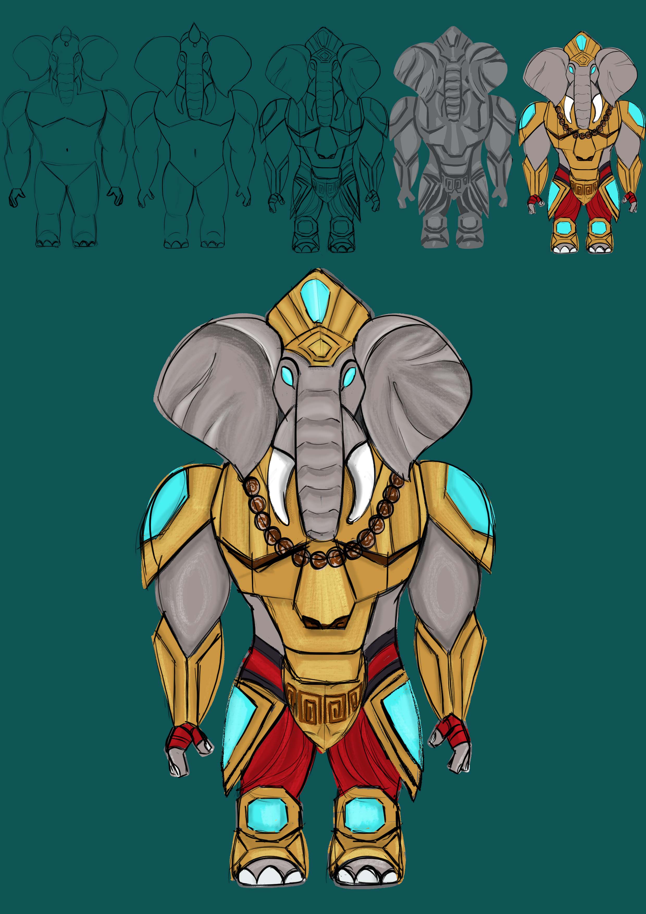 Game character design