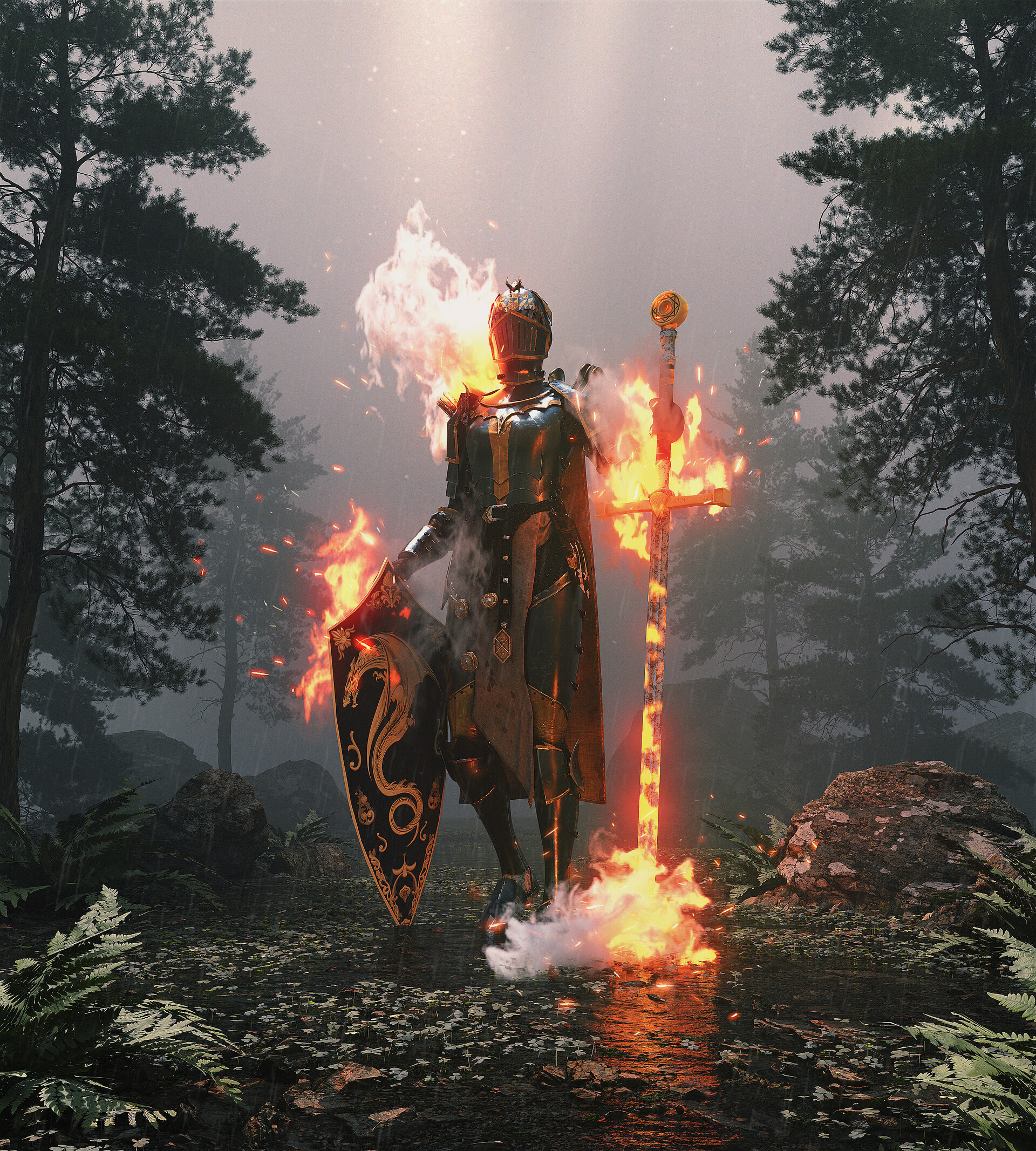 Flamebound Oathkeeper